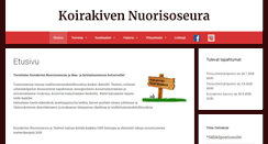 Desktop Screenshot of koirakivi.net